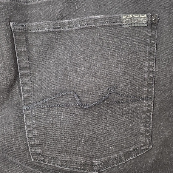 Black Jeans by 7 For All Mankind - Picture 5 of 6